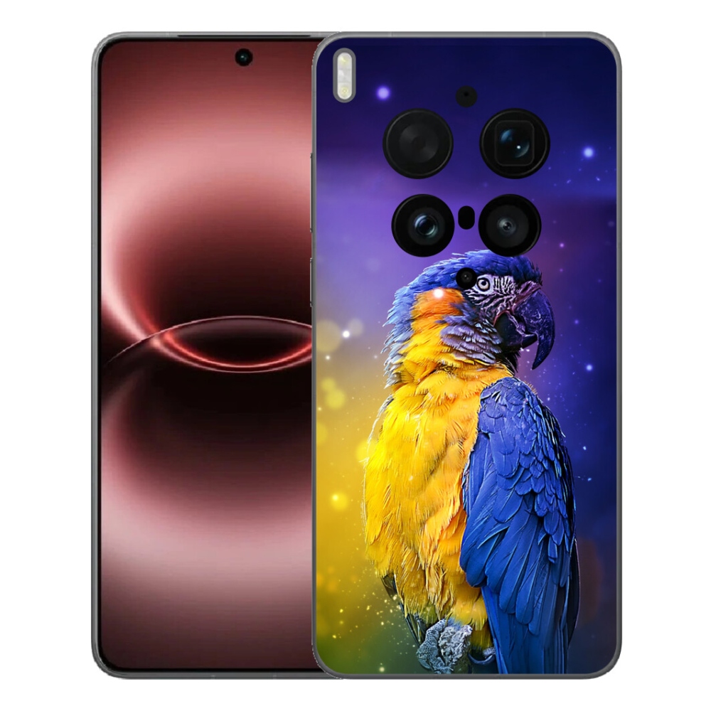 Gelový kryt mmCase na Vivo X300 Ultra - papoušek ara 1
