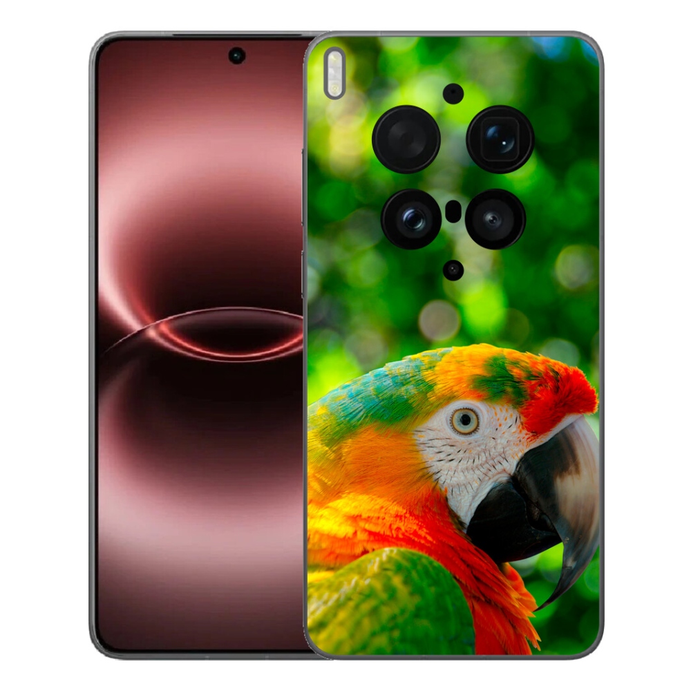 Gelový kryt mmCase na Vivo X300 Ultra - papoušek ara 3