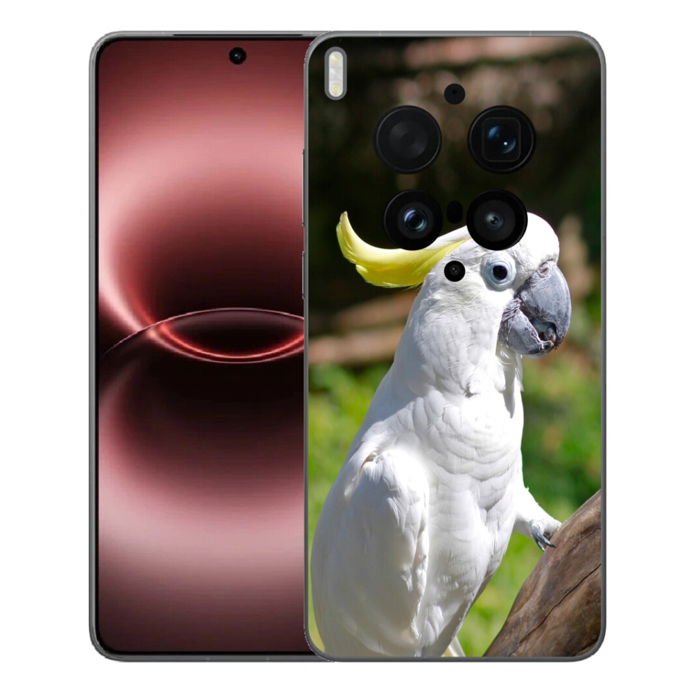 Gelový kryt mmCase na Vivo X300 Ultra - papoušek kakadu 2