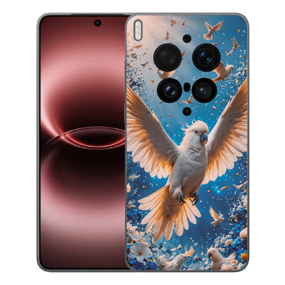 Gelový kryt mmCase na Vivo X300 Ultra - papoušek kakadu