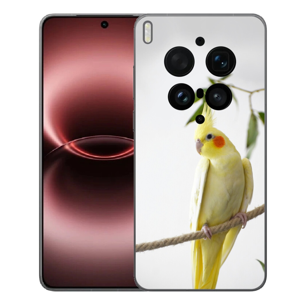 Gelový kryt mmCase na Vivo X300 Ultra - papoušek korela chocholatá