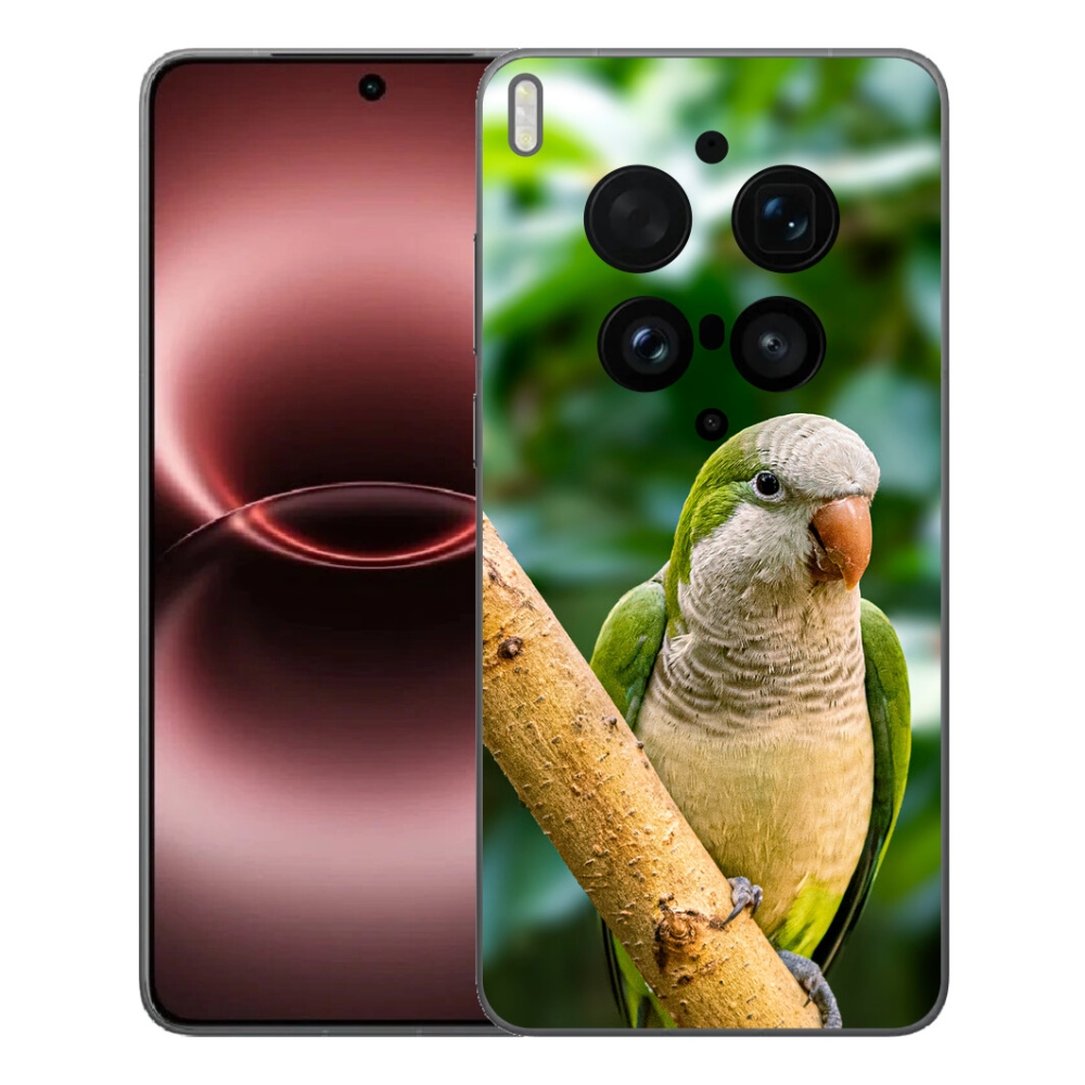 Gelový kryt mmCase na Vivo X300 Ultra - papoušek mníšek