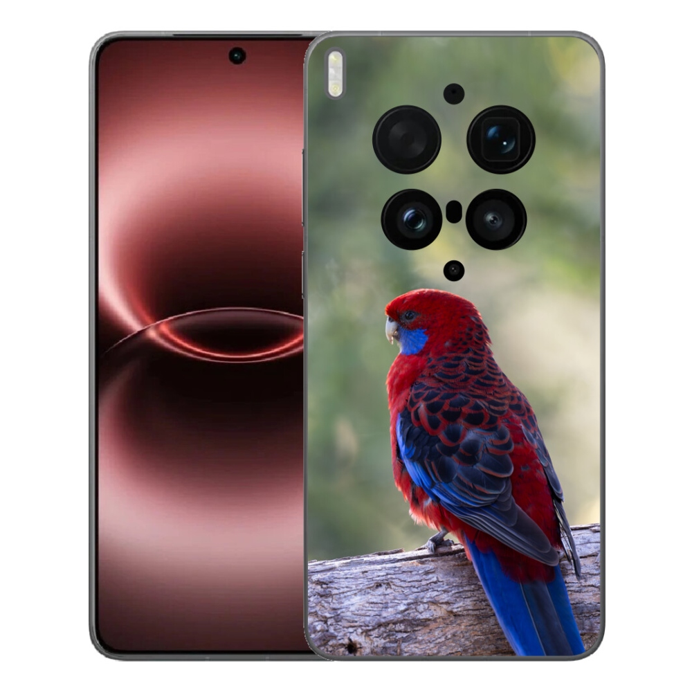 Gelový kryt mmCase na Vivo X300 Ultra - papoušek rosela