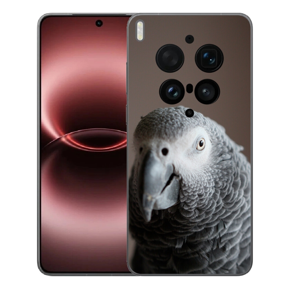 Gelový kryt mmCase na Vivo X300 Ultra - papoušek žako 2
