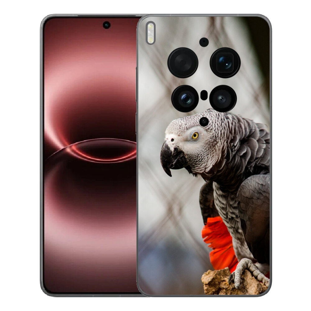 Gelový kryt mmCase na Vivo X300 Ultra - papoušek žako 3