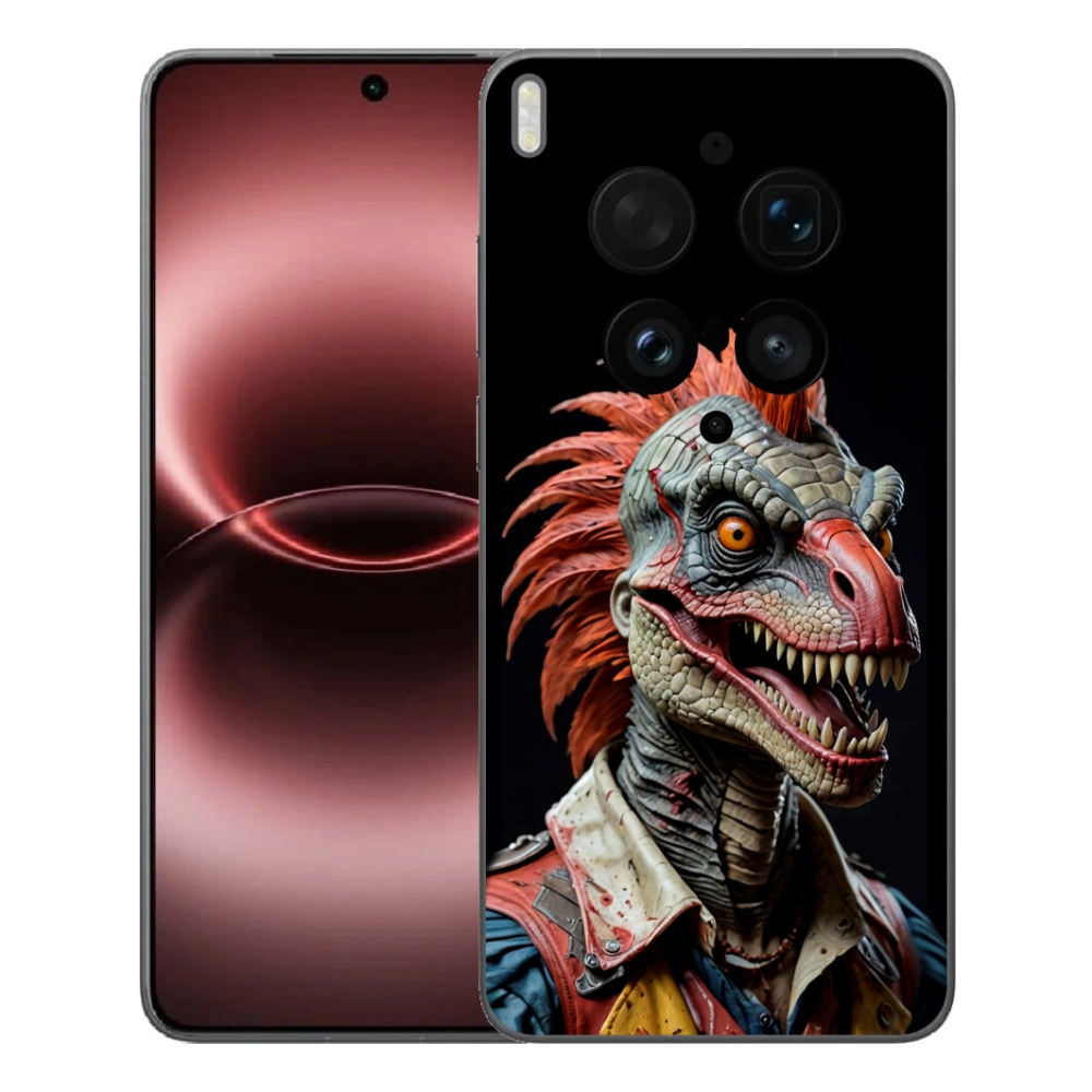 Gelový kryt mmCase na Vivo X300 Ultra - punk dinosaurus