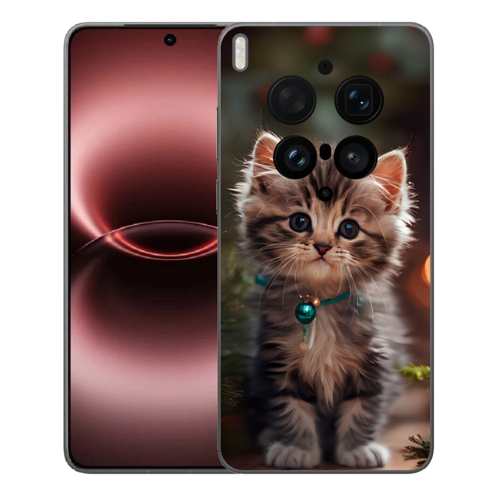 Gelový kryt mmCase na Vivo X300 Ultra - roztomilé kotě 11