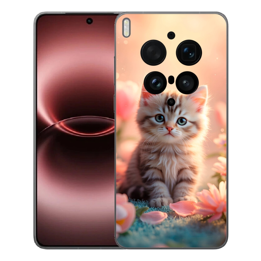 Gelový kryt mmCase na Vivo X300 Ultra - roztomilé kotě 8
