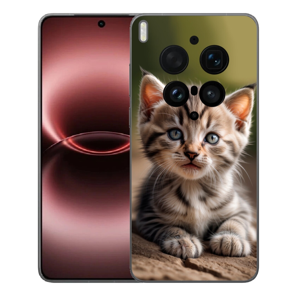 Gelový kryt mmCase na Vivo X300 Ultra - roztomilé kotě 9
