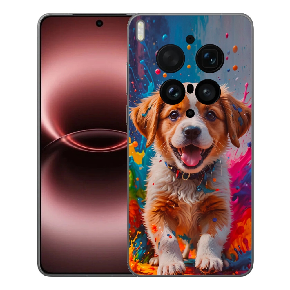 Gelový kryt mmCase na Vivo X300 Ultra - roztomilé štěně 3
