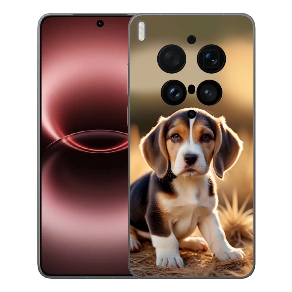 Gelový kryt mmCase na Vivo X300 Ultra - roztomilý bígl