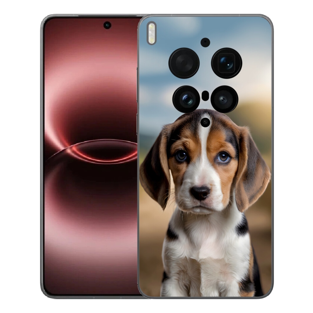 Gelový kryt mmCase na Vivo X300 Ultra - roztomilý bígl