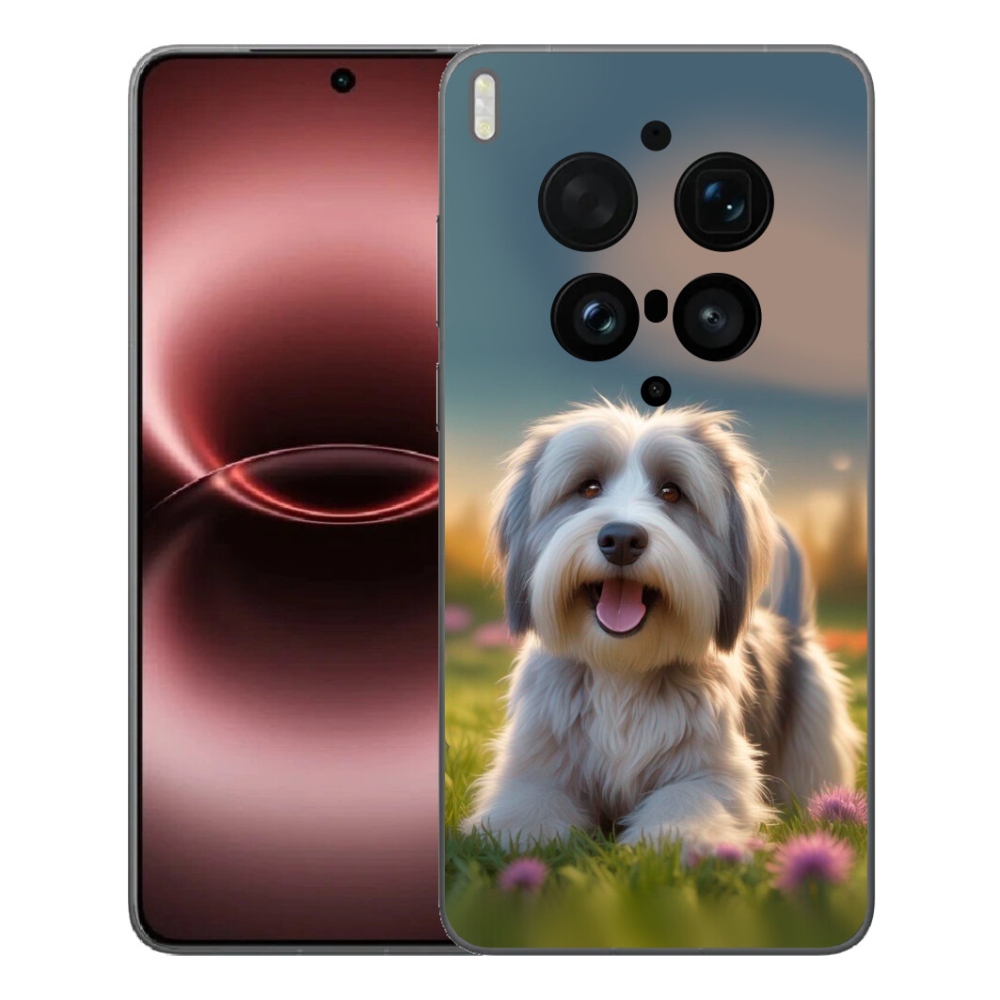 Gelový kryt mmCase na Vivo X300 Ultra - roztomilý havanský psík