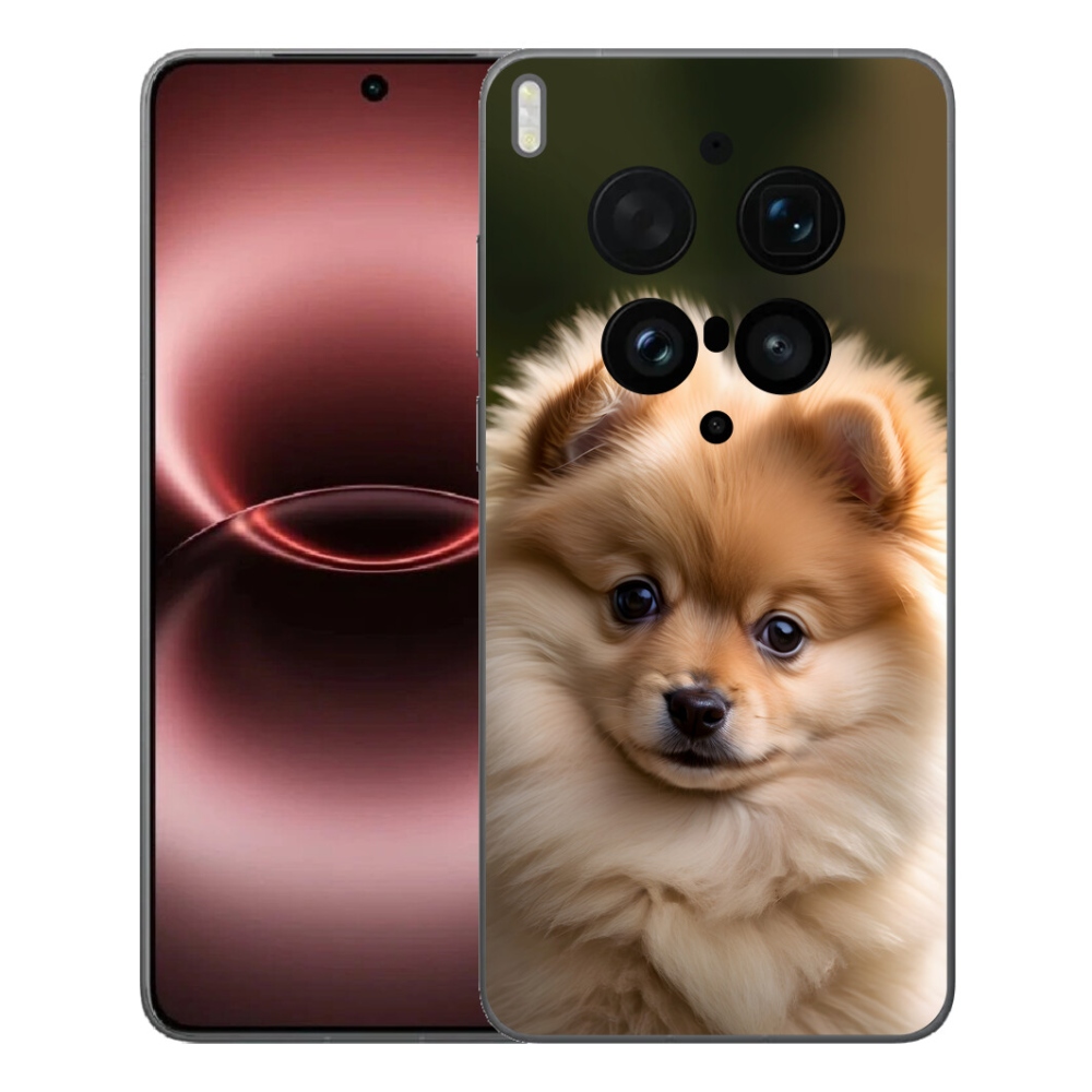 Gelový kryt mmCase na Vivo X300 Ultra - roztomilý pomeranian 2