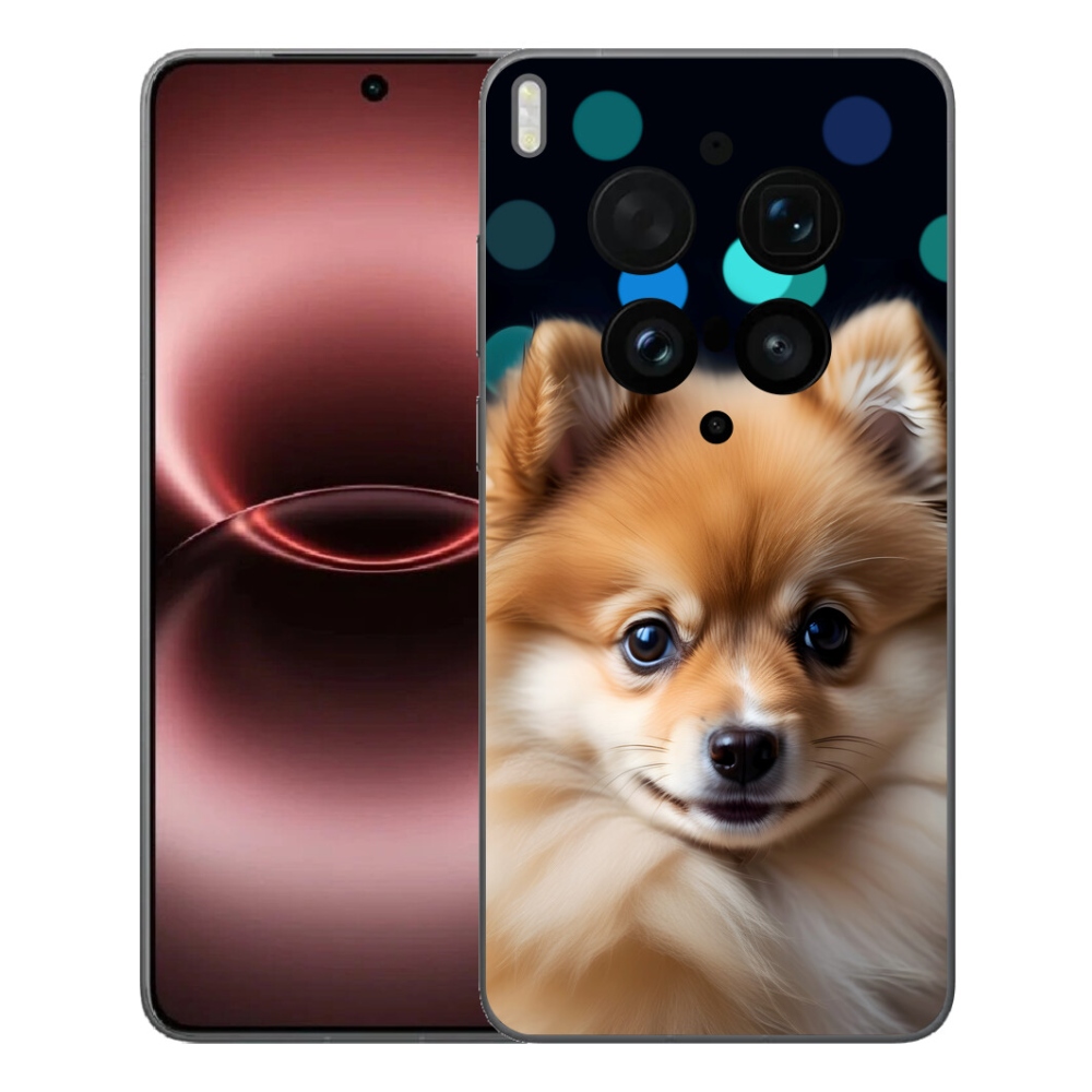 Gelový kryt mmCase na Vivo X300 Ultra - roztomilý pomeranian
