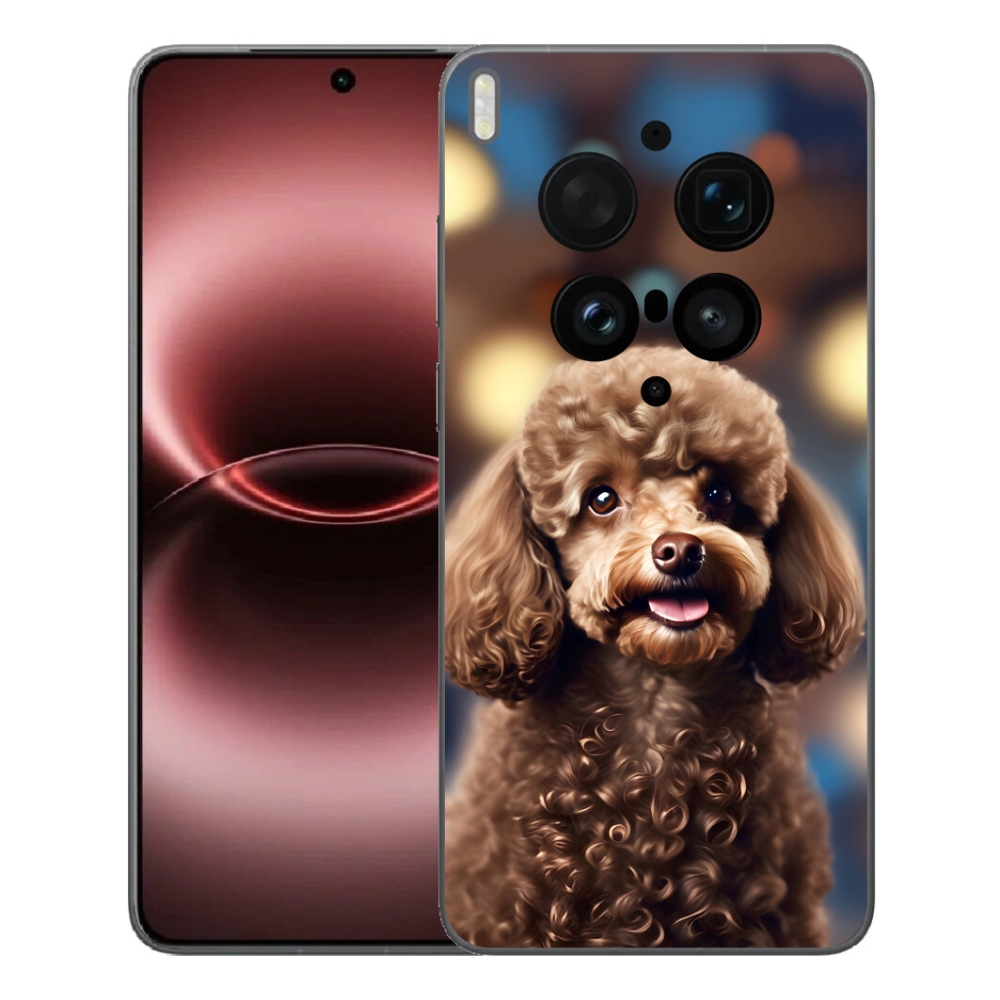 Gelový kryt mmCase na Vivo X300 Ultra - roztomilý pudl