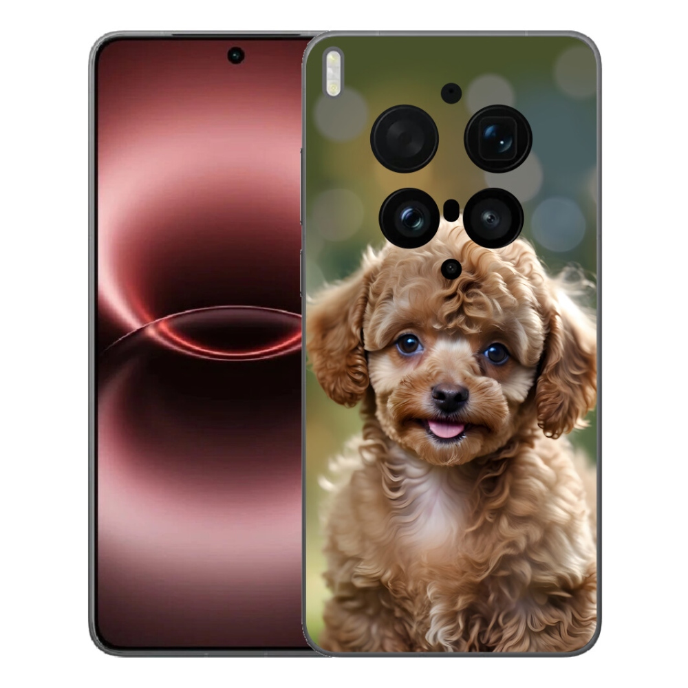 Gelový kryt mmCase na Vivo X300 Ultra - roztomilý pudl