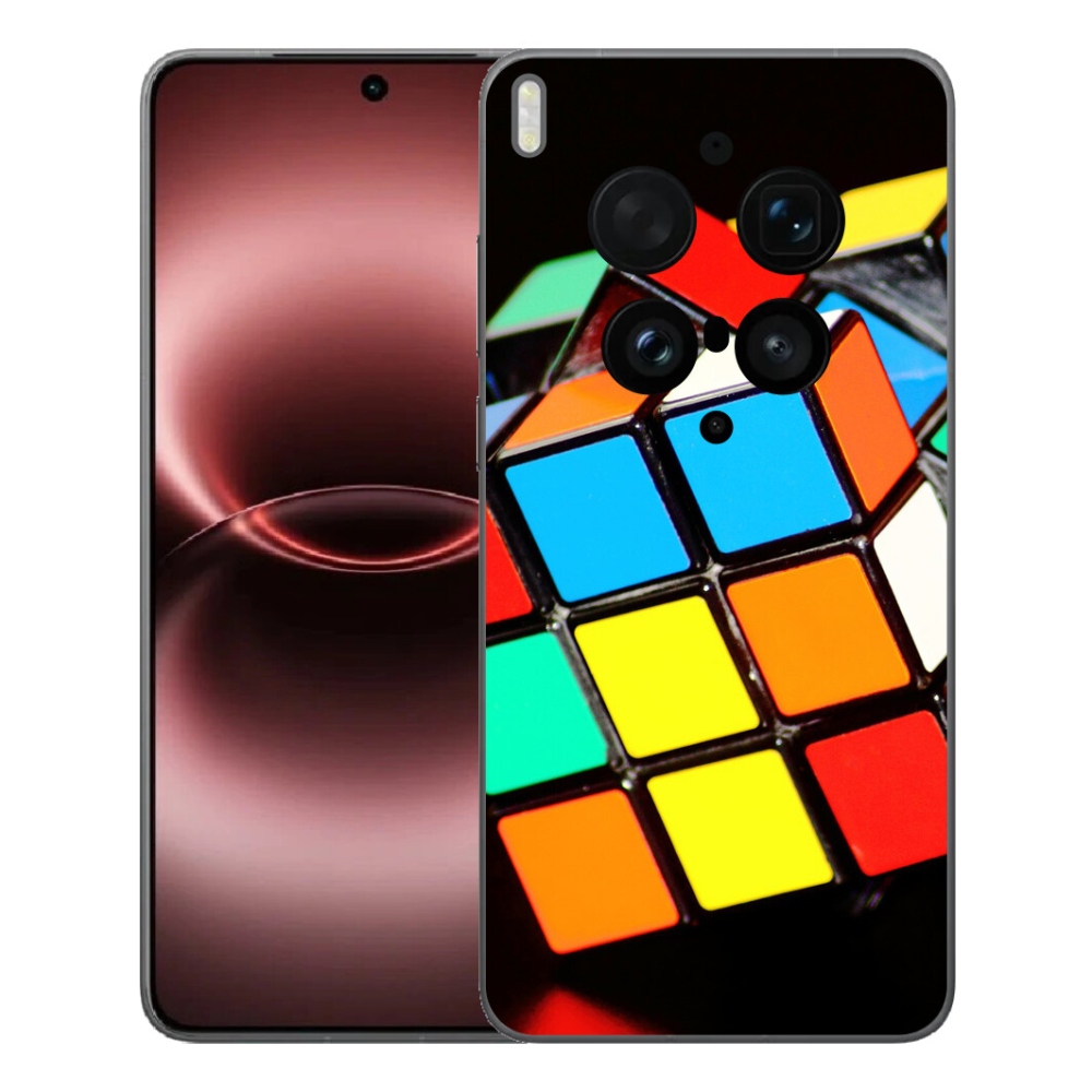 Gelový kryt mmCase na Vivo X300 Ultra - rubikova kostka