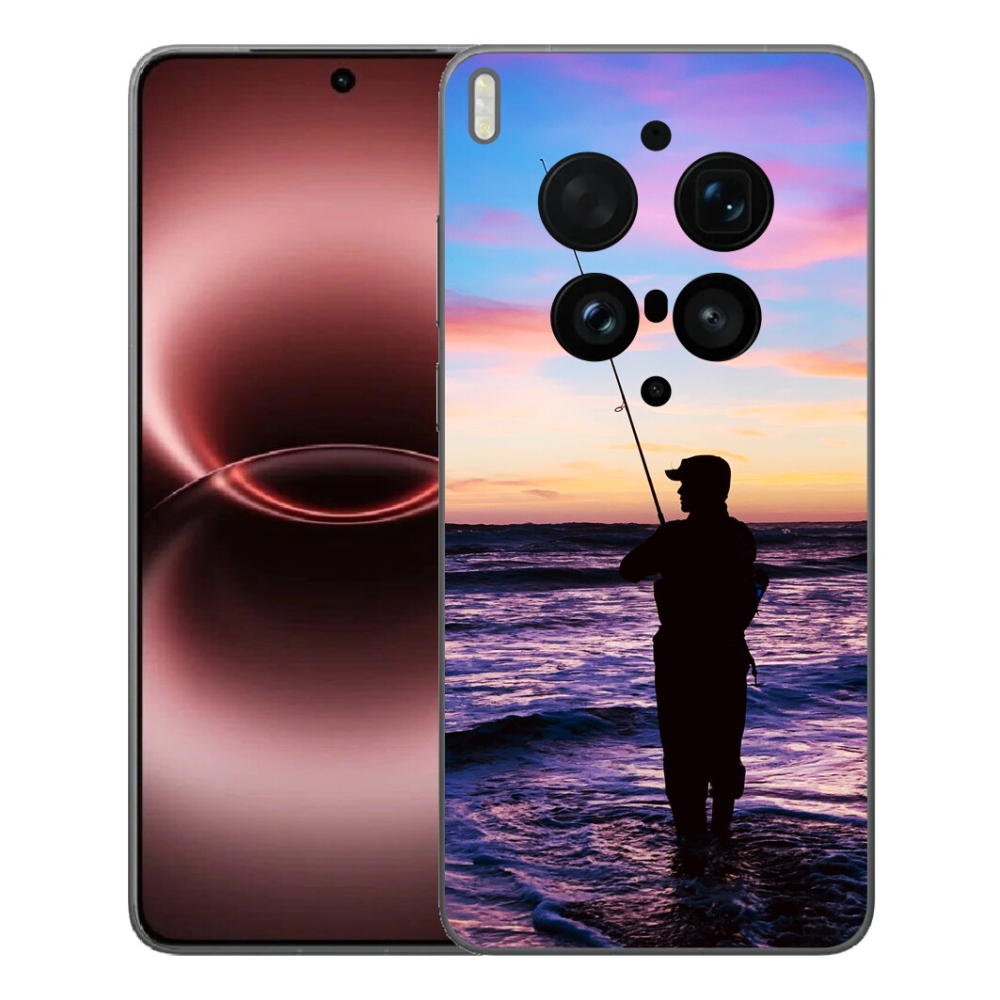 Gelový kryt mmCase na Vivo X300 Ultra - rybaření 1