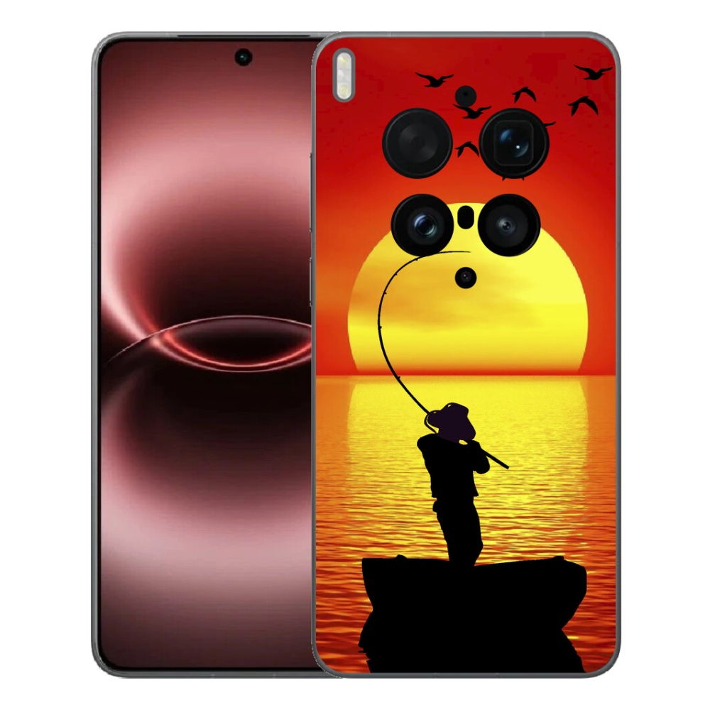 Gelový kryt mmCase na Vivo X300 Ultra - rybaření