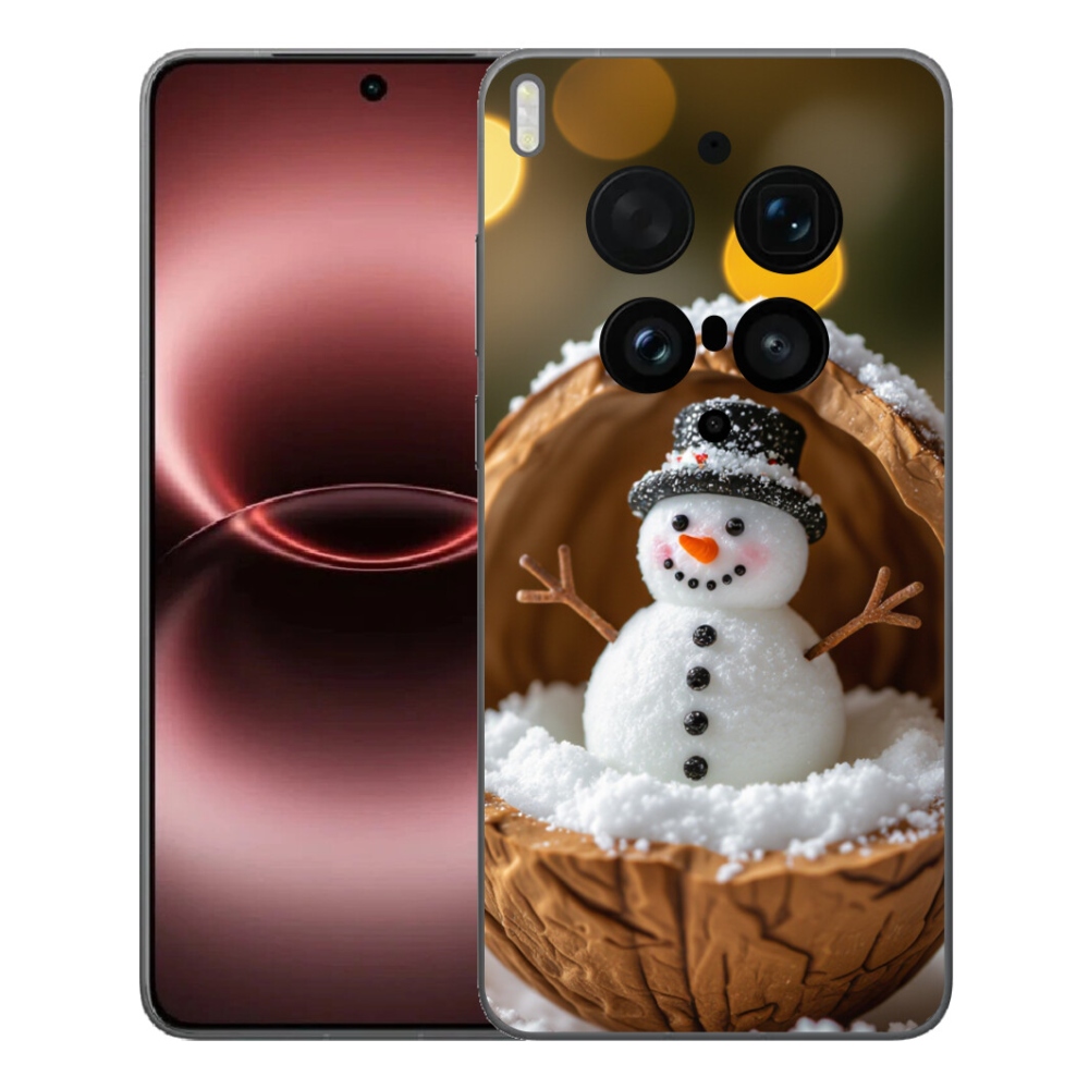 Gelový kryt mmCase na Vivo X300 Ultra - sněhulák 4