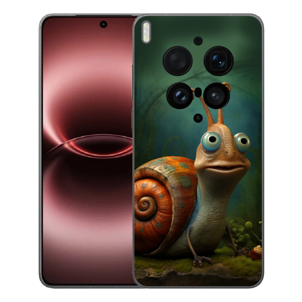 Gelový kryt mmCase na Vivo X300 Ultra - šnek
