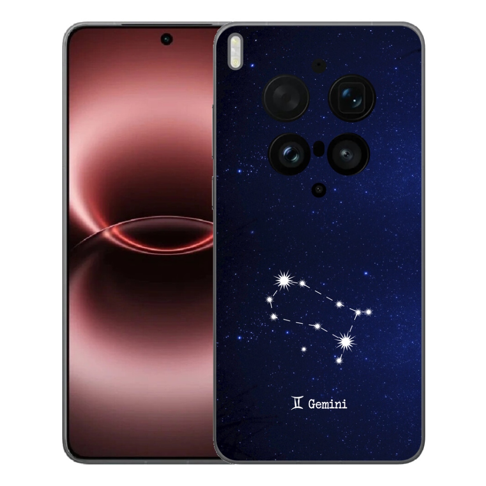 Gelový kryt mmCase na Vivo X300 Ultra - souhvězdí Blíženců