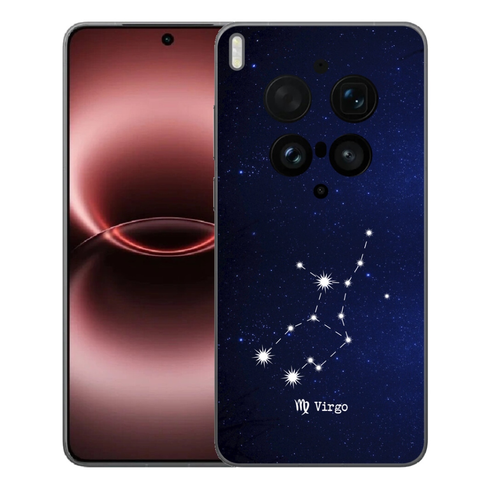 Gelový kryt mmCase na Vivo X300 Ultra - souhvězdí Panny