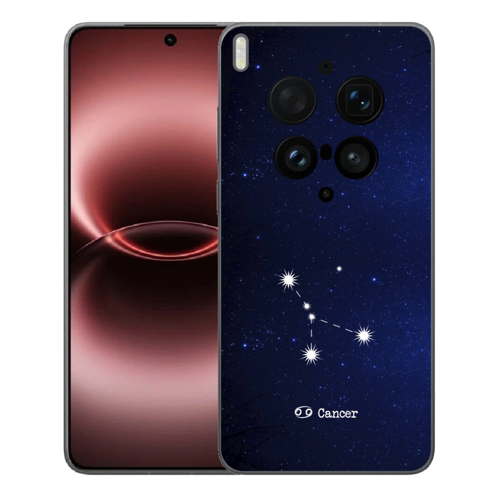 Gelový kryt mmCase na Vivo X300 Ultra - souhvězdí Raka