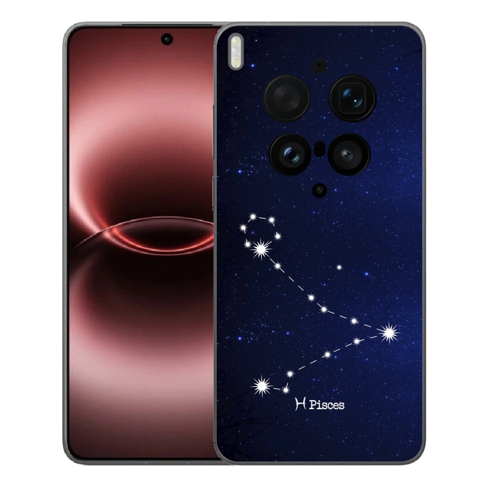 Gelový kryt mmCase na Vivo X300 Ultra - souhvězdí Ryby