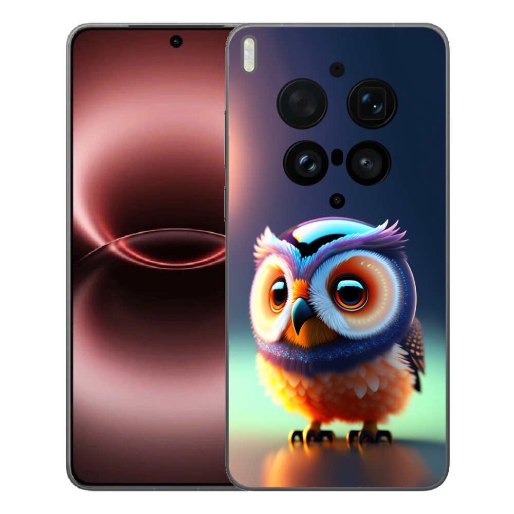 Gelový kryt mmCase na Vivo X300 Ultra - sovička