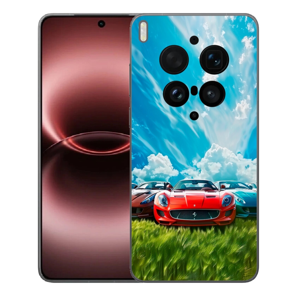 Gelový kryt mmCase na Vivo X300 Ultra - sportovní vozy