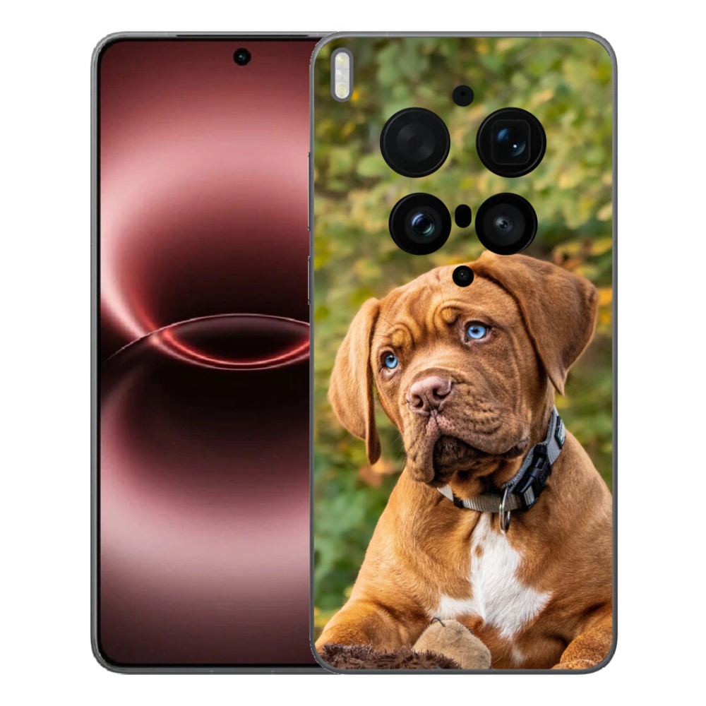 Gelový kryt mmCase na Vivo X300 Ultra - štěně 