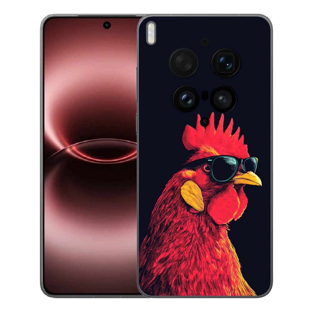 Gelový kryt mmCase na Vivo X300 Ultra - stylový kohout