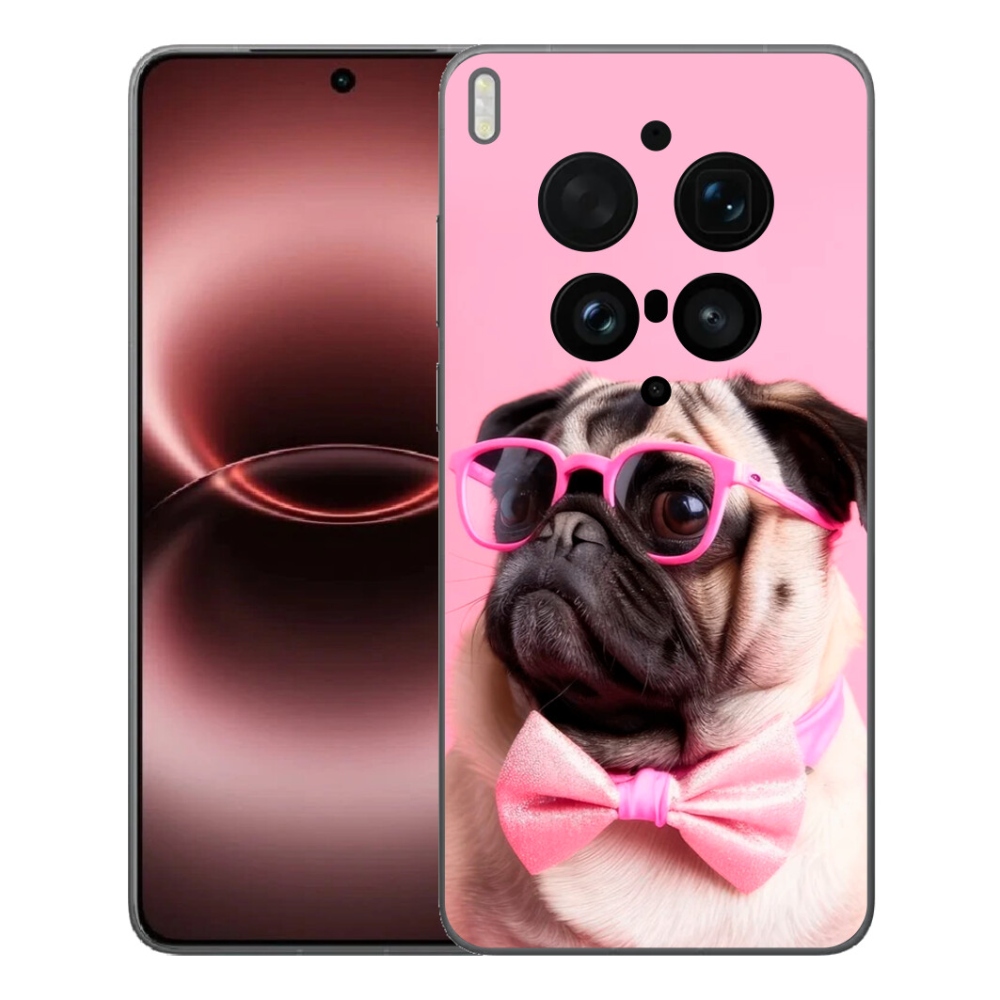 Gelový kryt mmCase na Vivo X300 Ultra - stylový mops