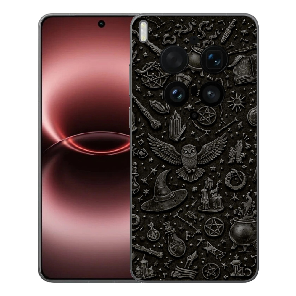 Gelový kryt mmCase na Vivo X300 Ultra - tmavý magický svět