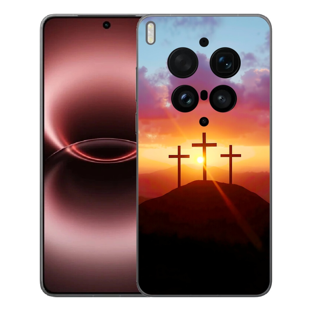 Gelový kryt mmCase na Vivo X300 Ultra - tři kříže