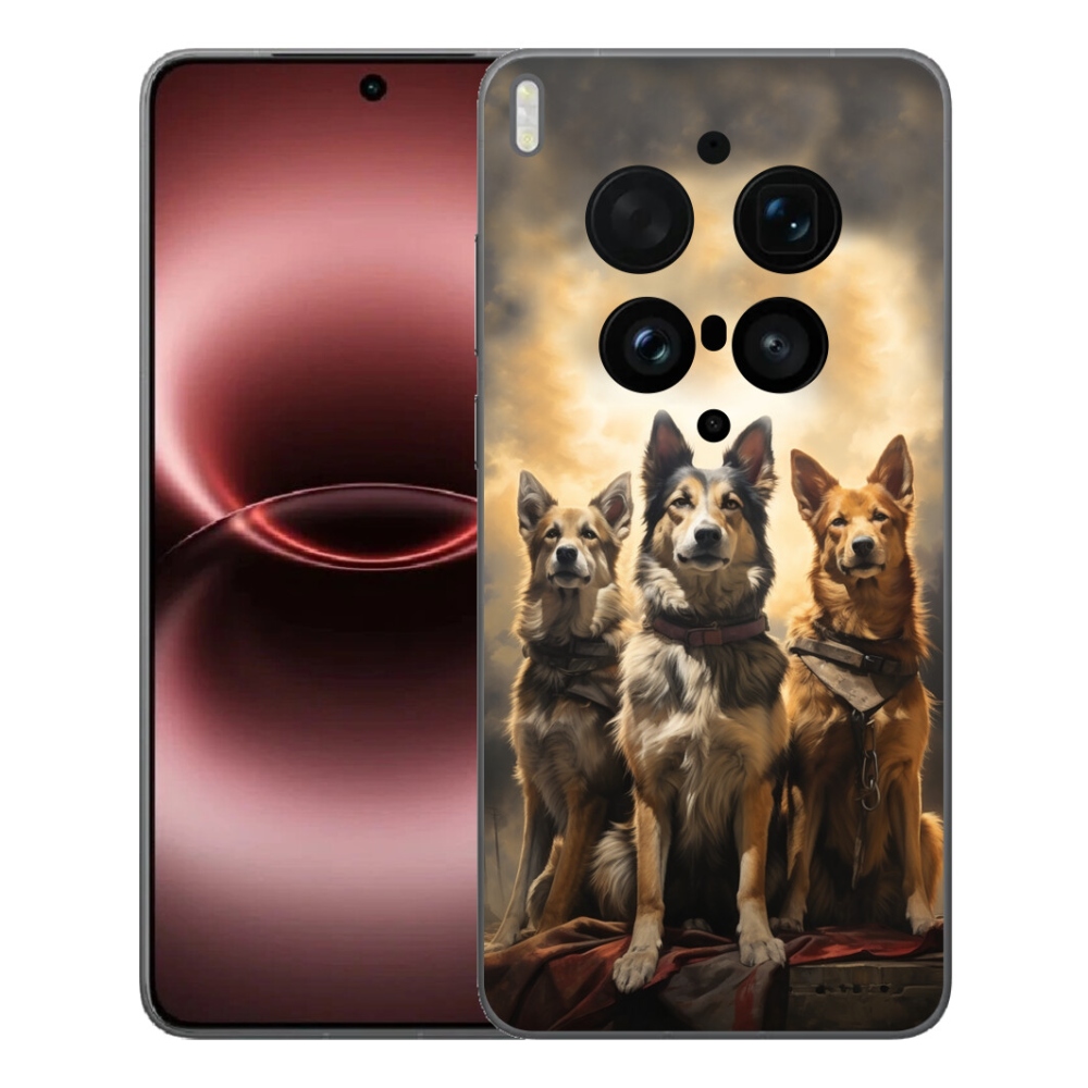 Gelový kryt mmCase na Vivo X300 Ultra - tři psi