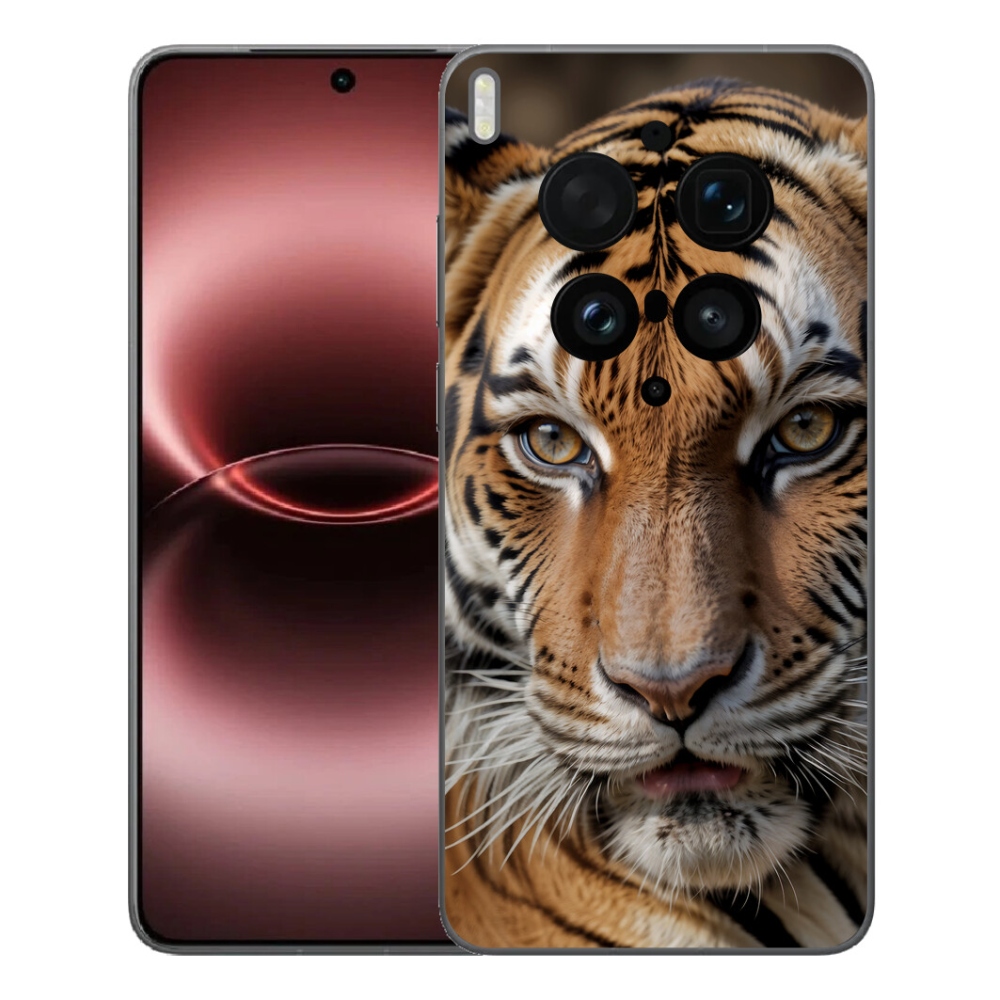 Gelový kryt mmCase na Vivo X300 Ultra - tygří pohled