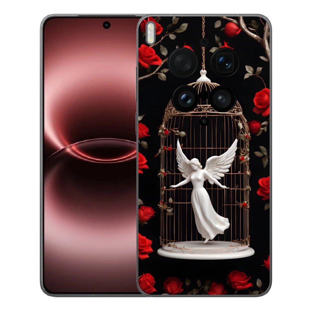 Gelový kryt mmCase na Vivo X300 Ultra - uvězněný anděl
