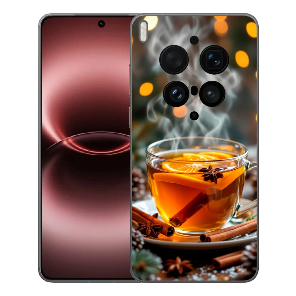 Gelový kryt mmCase na Vivo X300 Ultra - vánoční punč