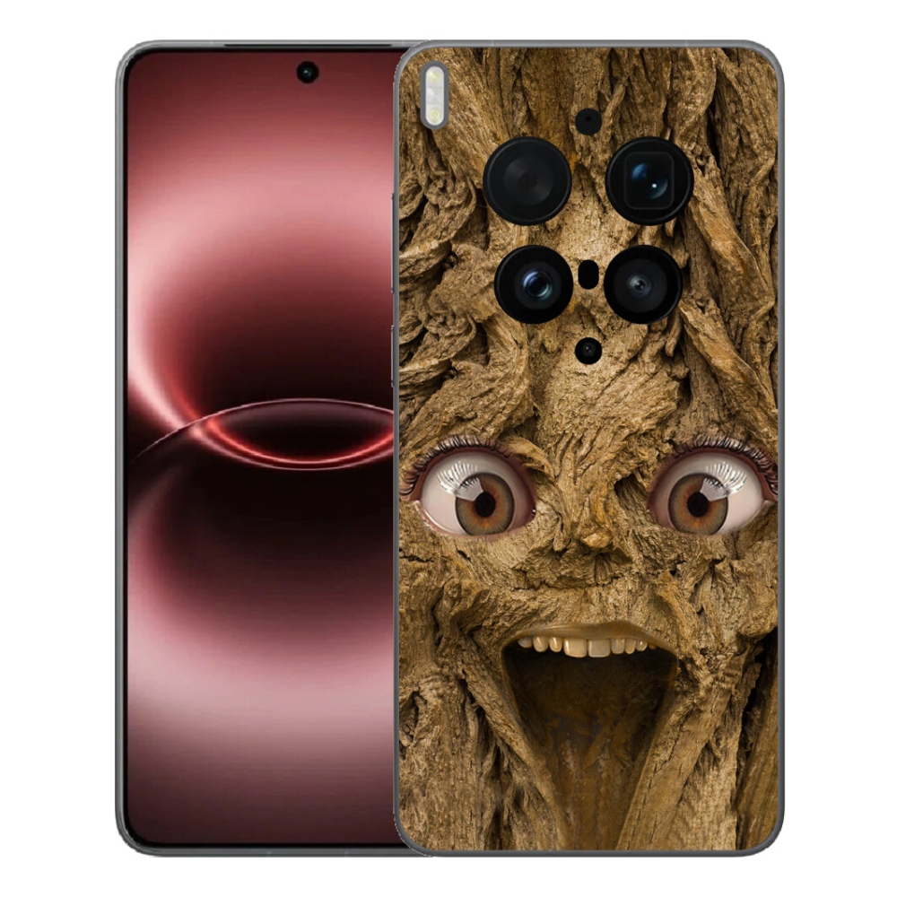 Gelový kryt mmCase na Vivo X300 Ultra - veselý strom s očima