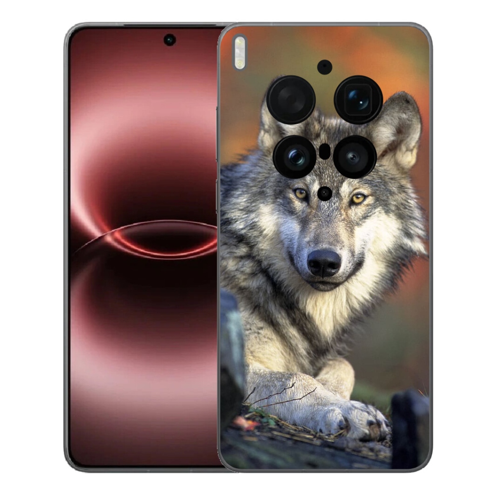 Gelový kryt mmCase na Vivo X300 Ultra - vlk