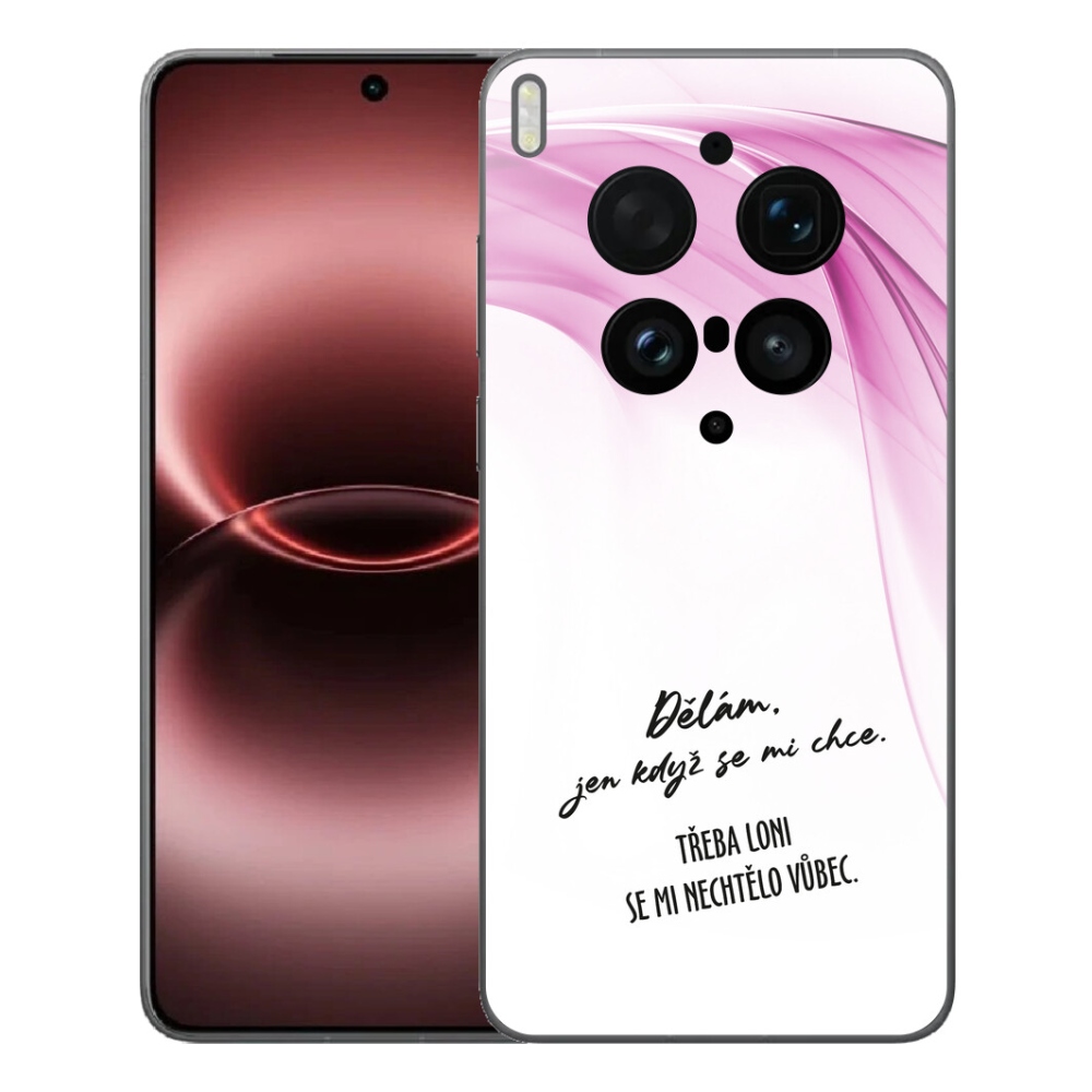 Gelový kryt mmCase na Vivo X300 Ultra - vtipný text 12 bílé pozadí
