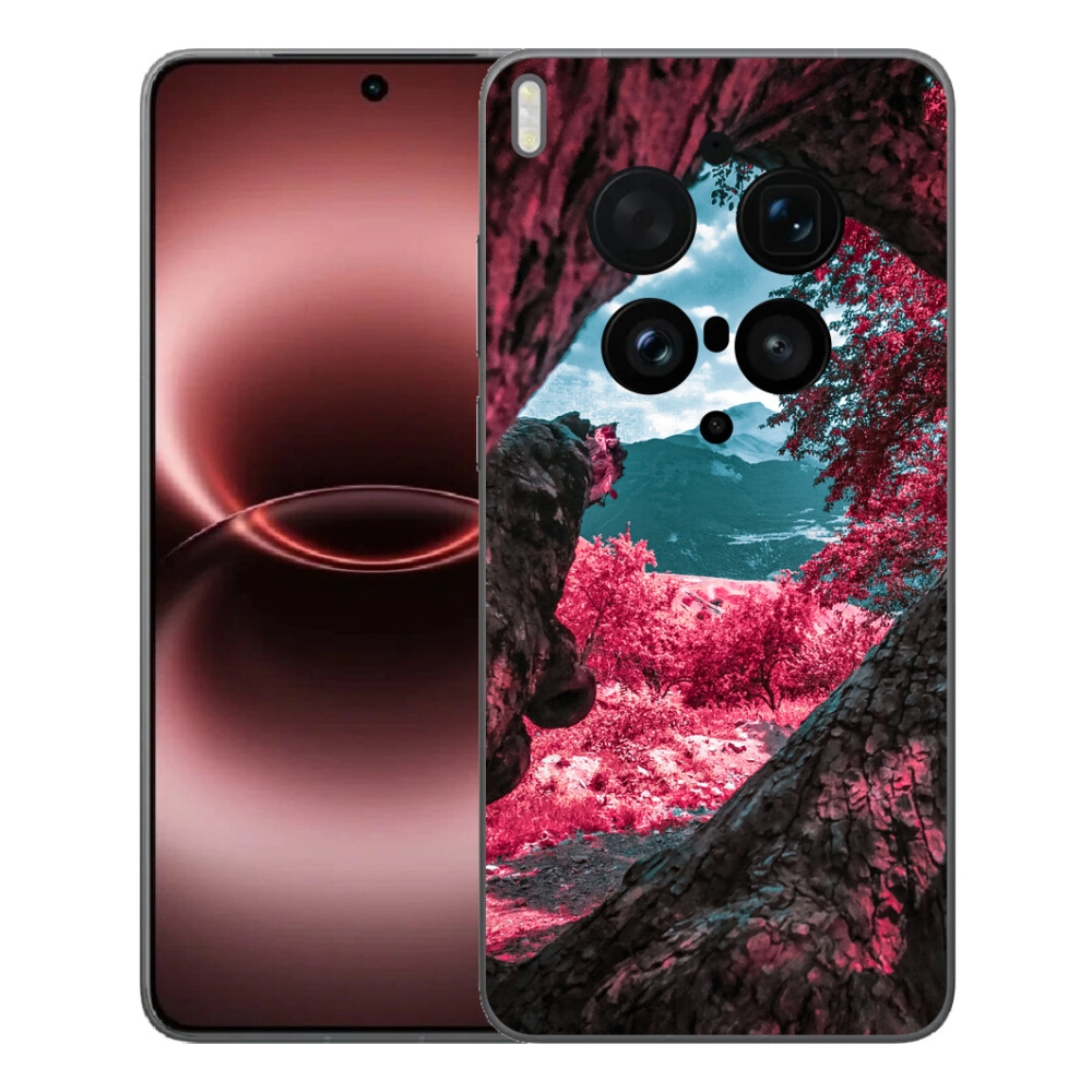Gelový kryt mmCase na Vivo X300 Ultra - výhled na hory