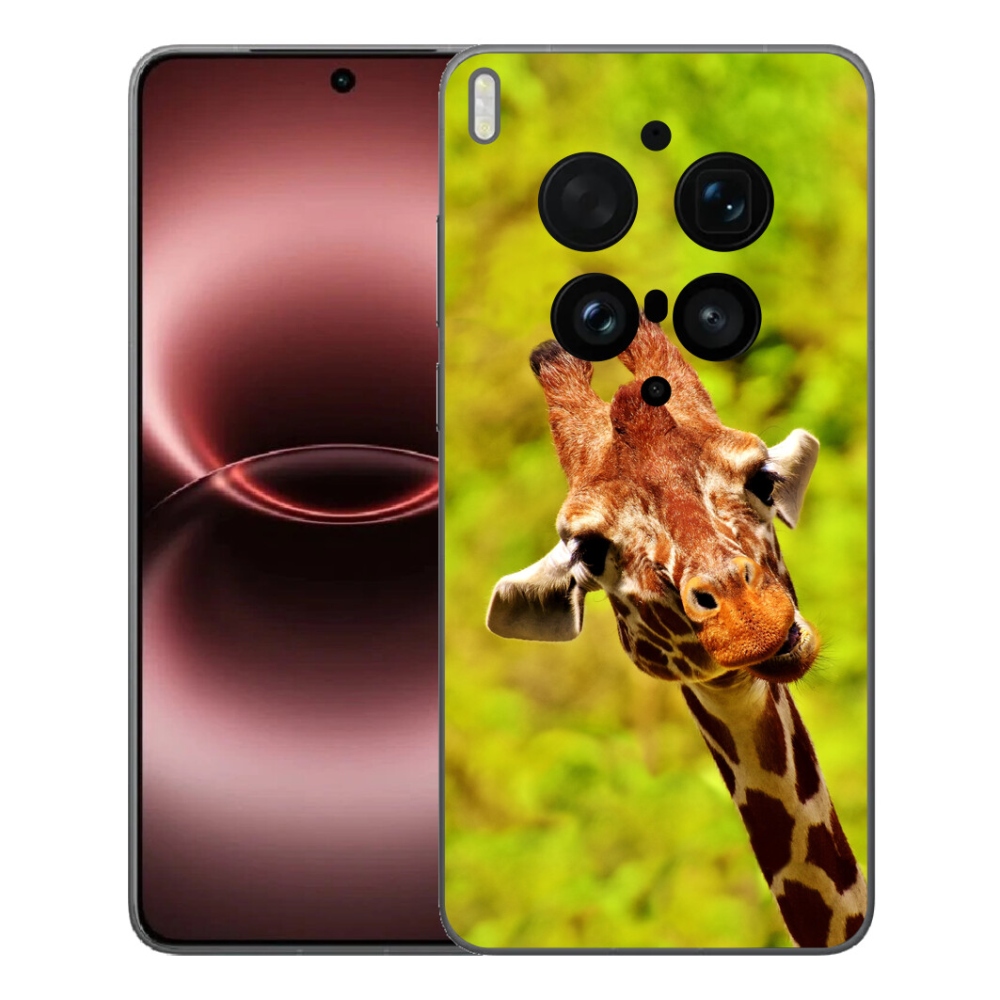 Gelový kryt mmCase na Vivo X300 Ultra - žirafa