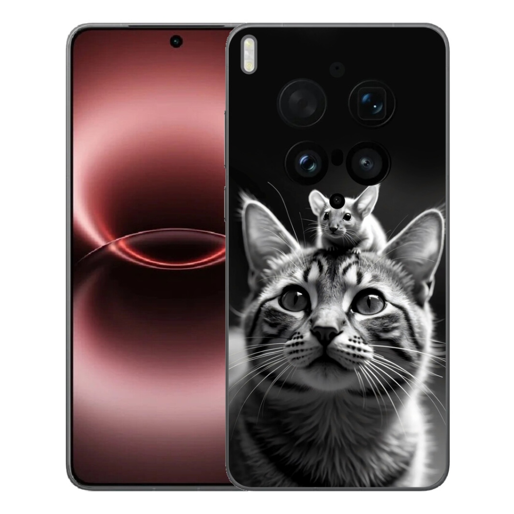 Gelový kryt mmCase na Vivo X300 Ultra - zvířecí přátelství 2
