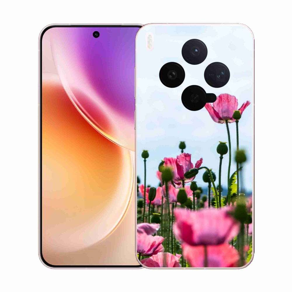 Gelový kryt mmCase na Vivo X300 - vlčí mák