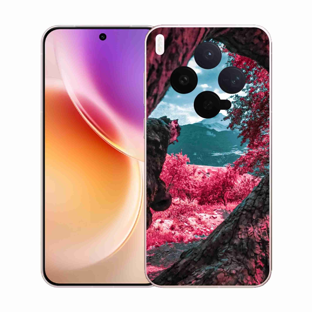 Gelový kryt mmCase na Vivo X300 - výhled na hory