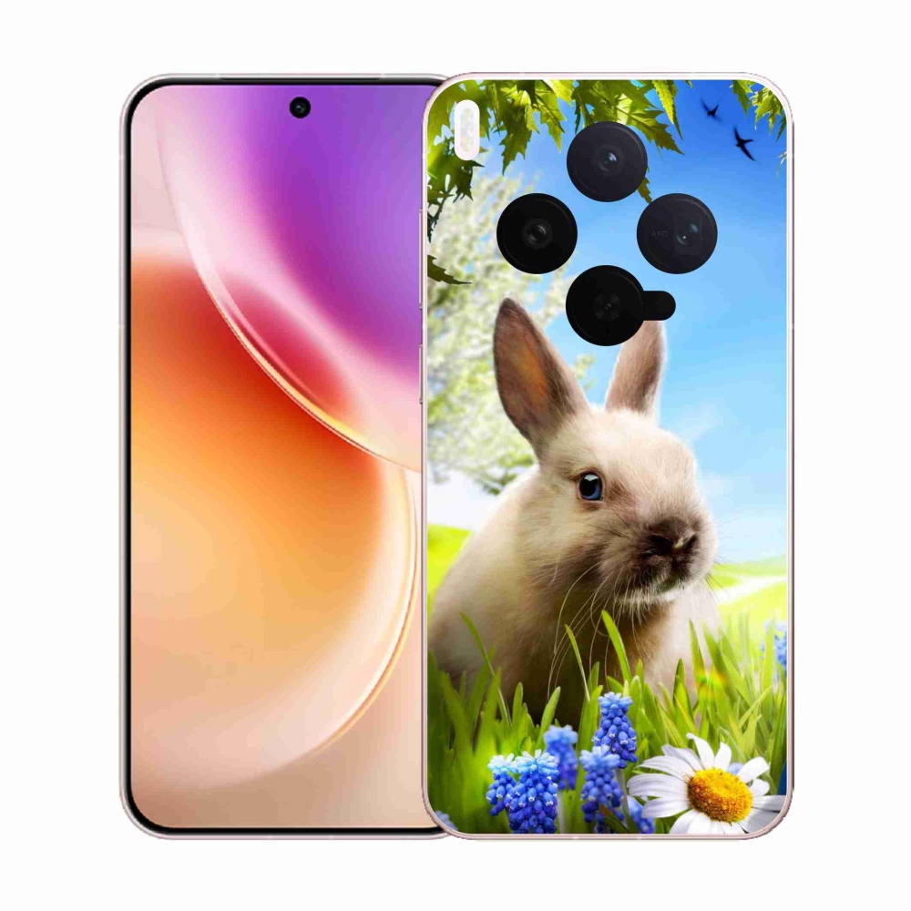 Gelový kryt mmCase na Vivo X300 - zajíček